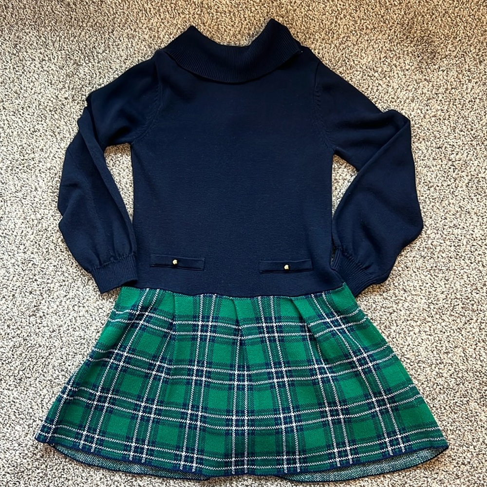 Girls Janie & Jack Holiday Sweater Dress